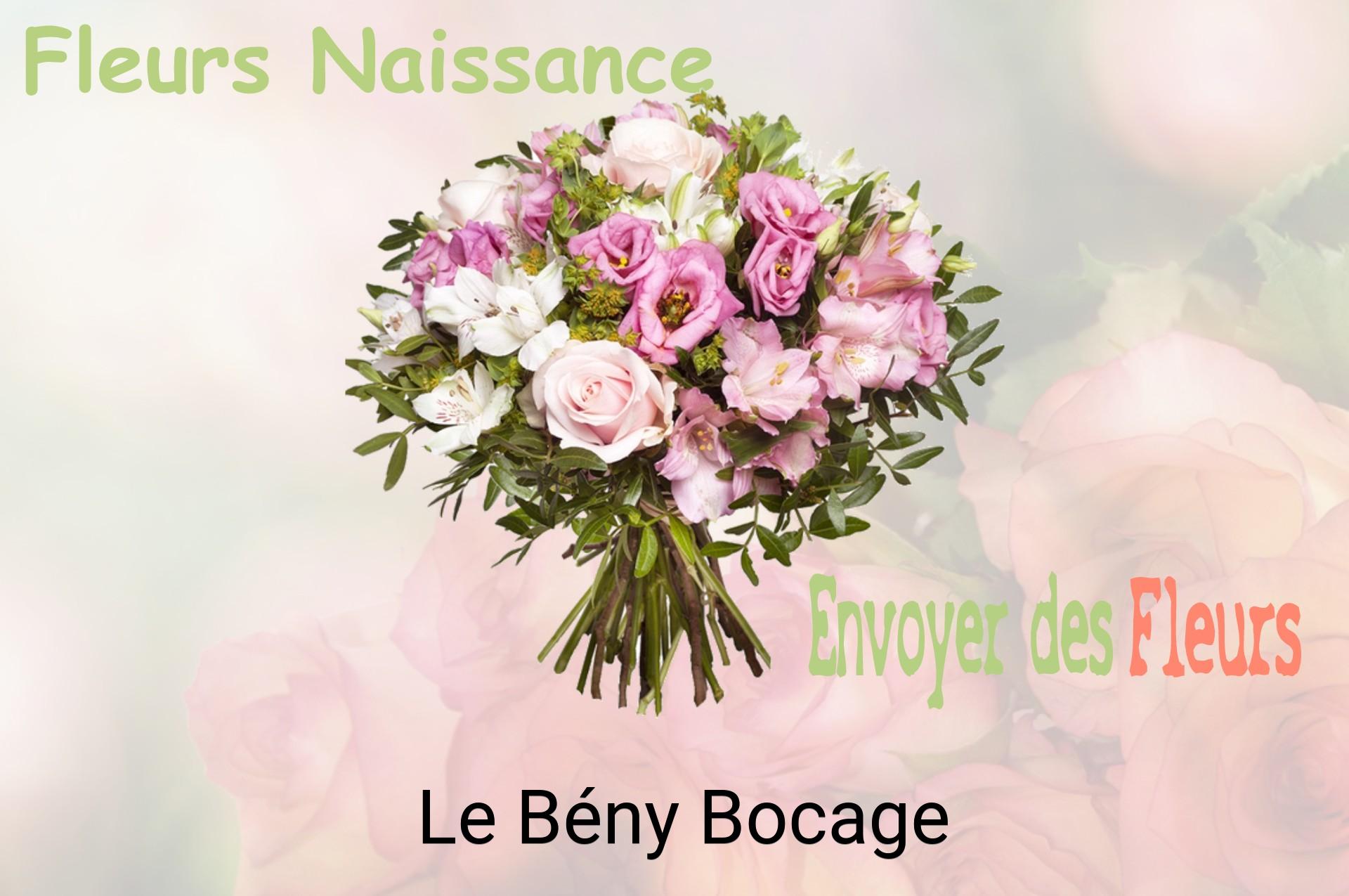 Bouquet de fleurs de naissance livré à Le Bény-Bocage